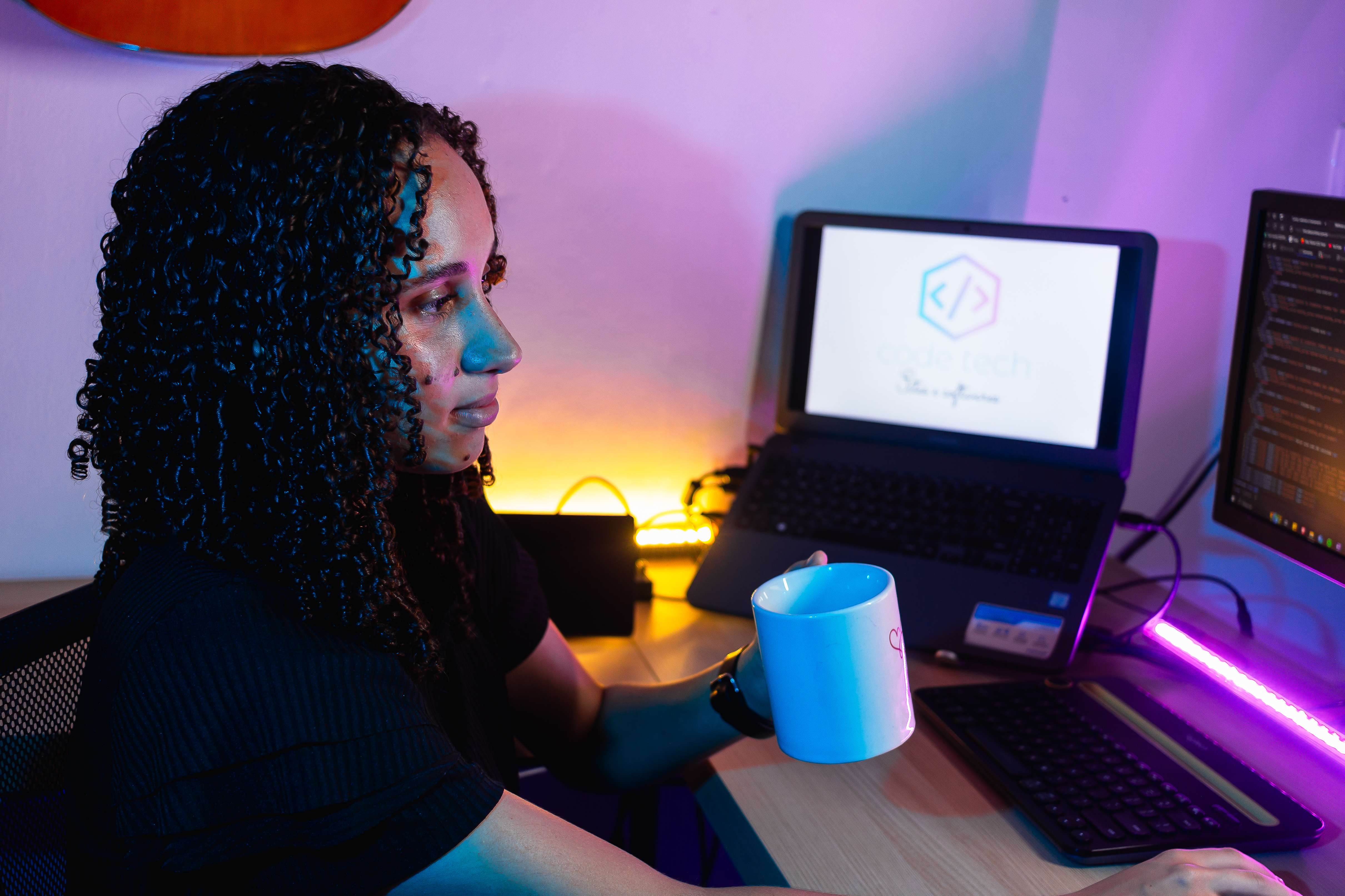 Foto de Evellyne Vitória, Desenvolvedora Front-end