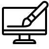 Ícone de Criação de Design